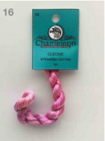 Chameleon No. 16 Cleome hand dyed cotton