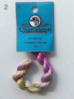Chameleon No. 2 Amemone hand dyed Stranded