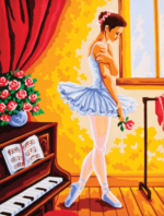 Collection D'Art 10369 Ballet Lessons Tapestry
