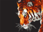 Collection D'Art 10489 Tiger Tapestry