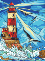 Collection D'Art 10512W Lighthouse Tapestry