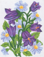 Collection D'Art 3041 Bluebells Tapestry