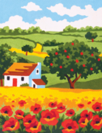 Collection D'Art 3147 Farm House Tapestry
