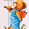 Collection DÁrt 3177 Lost Teddy Tapestry