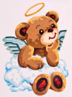 Collection DÁrt 3179 Bear Angel Tapestry