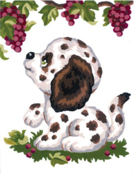 Collection DÁrt 3195 Dalmation Puppy Tapestry