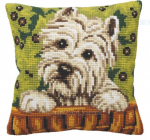 Collection D'Art 5162 Curious Puppy Tapestry