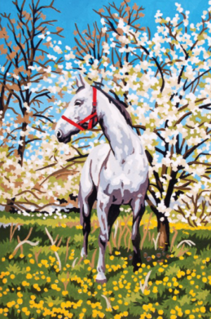 Collection D'Art 6172 Horse in the Orchard Tapestry