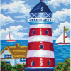 Collection D'Art 6230 Lighthouse Tapestry