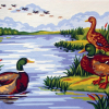 Collection D'Art 6237 Mallard Lake Tapestry