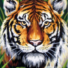 Collection D'Art 6253 Face of Tiger Tapestry