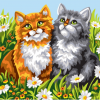 Collection D'Art 6307 Two Kittens Tapestry