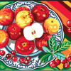 Collection D'Art 6314 Bowl of Apples Tapestry
