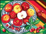 Collection D'Art 6314 Bowl of Apples Tapestry