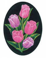 Collection D'Art 7012 Tulips Tapestry