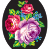 Collection D'Art 7026 Lilac and Pink Roses Tapestry