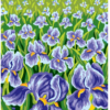 Collection D'Art 8047 Iris Fields Tapestry