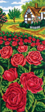 Collection D'Art 8050 Rose Field Tapestry
