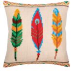 Plumelets of Dreamcatcher Tapestry Cushion Kit